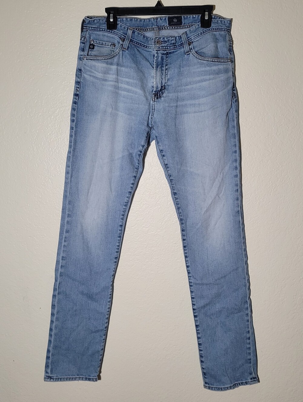 Adriano Goldschmied | #1794 Everett Slim Straight Jeans Light Wash Classic 33x34